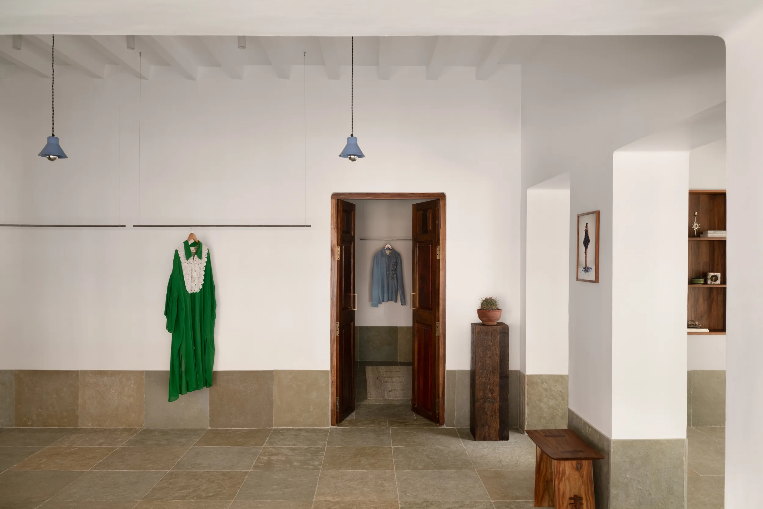 Naushad Ali flagship atelier in Pondicherry designed by The Architecture Story