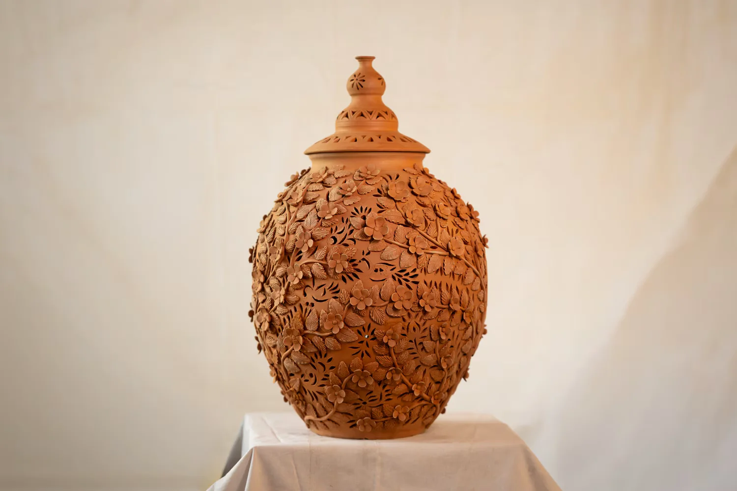 Terracotta work by Dolon Kundu