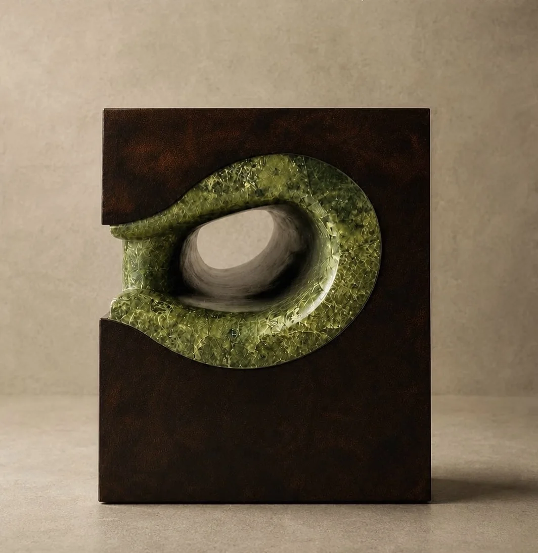 Stone marquetry presented by Studio Lél at Homo Faber
